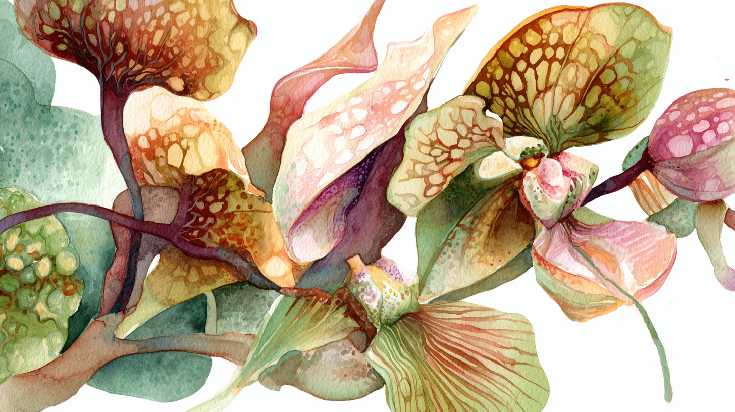 Floral illustration symbolizing growth through business, leadership, and executive coaching with Lacey Haegen.