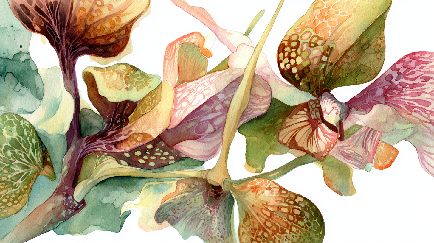 Floral illustration symbolizing growth through business, leadership, and executive coaching with Lacey Haegen.
