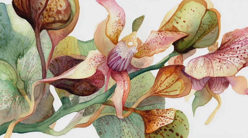 Floral illustration symbolizing growth through business, leadership, and executive coaching with Lacey Haegen.